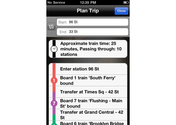 NYC Station Finder – screenshot 4
