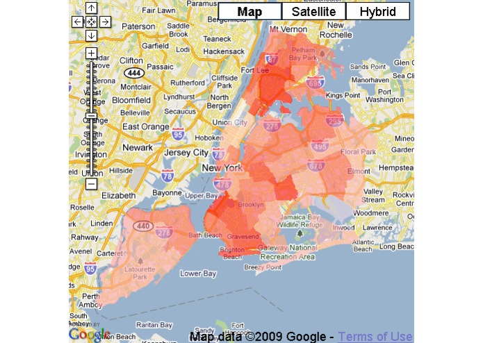 NYC Health and Demographics – screenshot 1