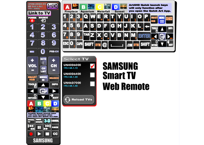 Art4HD Quick Art App & Web Browser Remote Control – screenshot 1