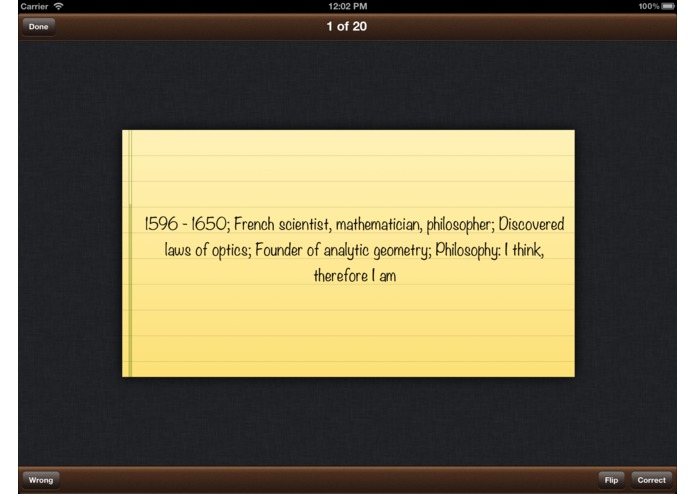 Flashcards Pro for iPad – screenshot 2