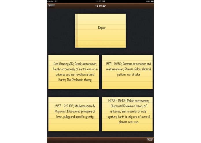 Flashcards Pro for iPad – screenshot 3