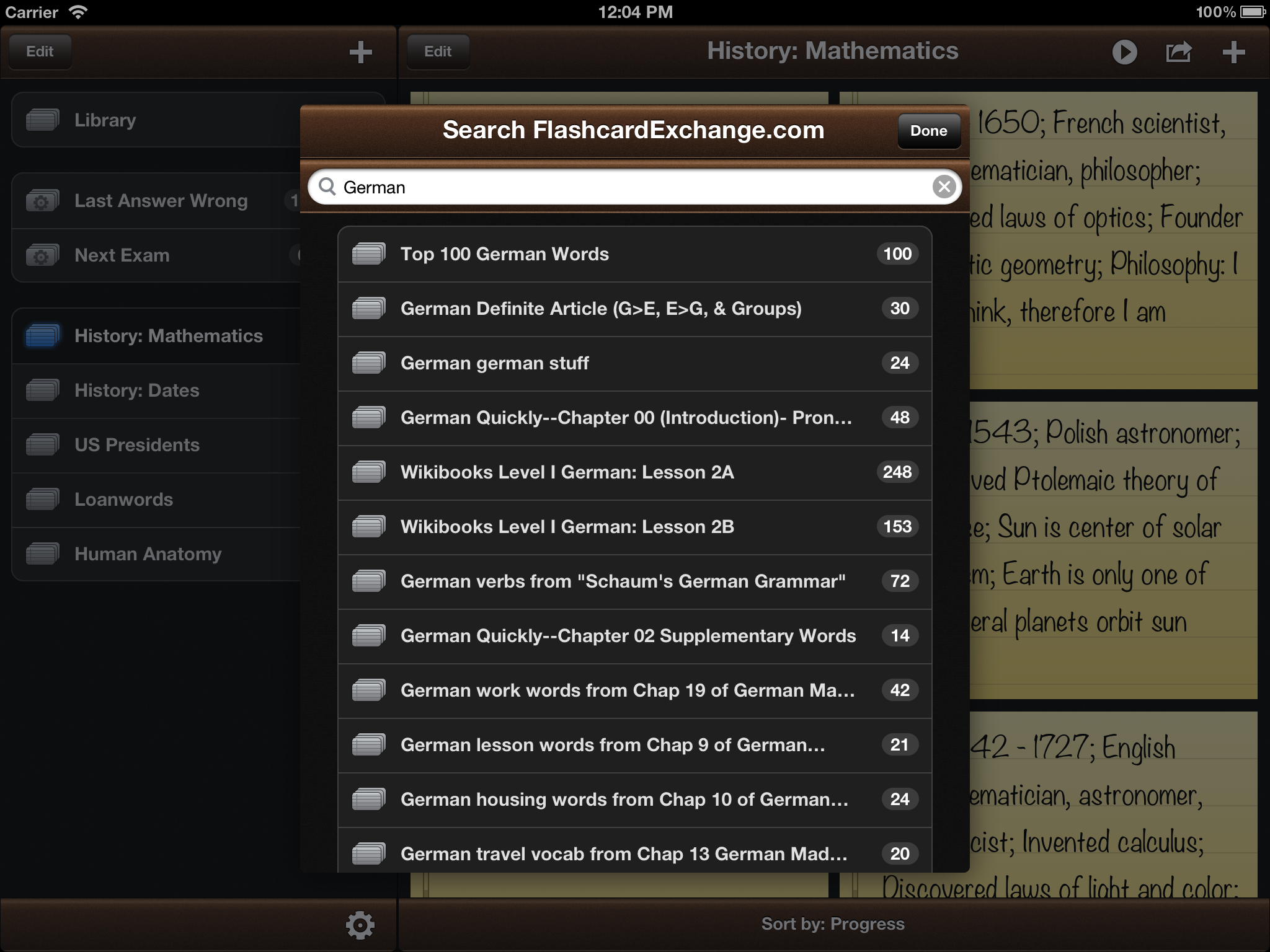 Flashcards Pro for iPad Devpost