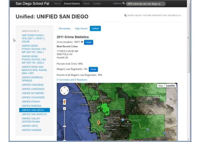 San Diego School Pal – screenshot 1
