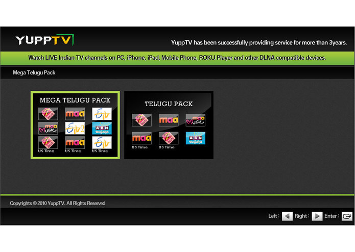 YuppTV – screenshot 1