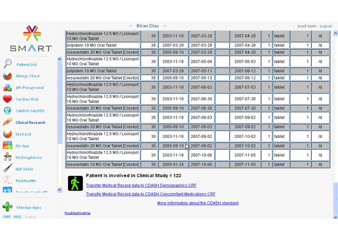 Clinical Research – screenshot 1