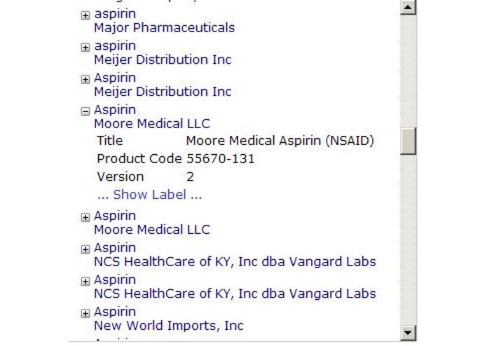 FDA Drug Labels – screenshot 5