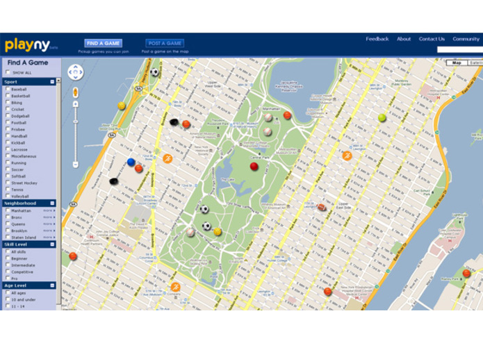 PlayNY – screenshot 2