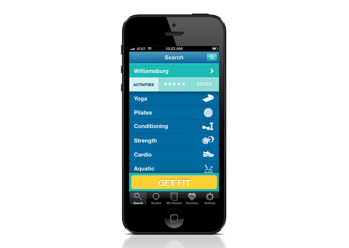FiTMAPPED, Your GPS for Fitness – screenshot 1