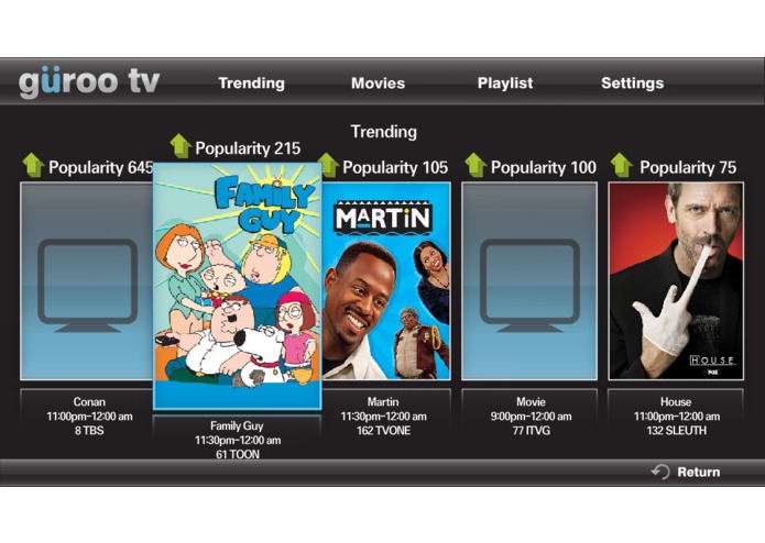 Guroo TV – screenshot 1