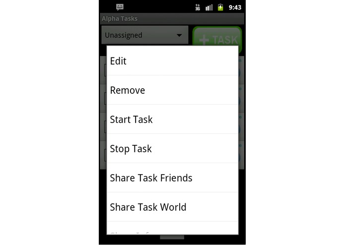 Alpha Tasks – screenshot 3