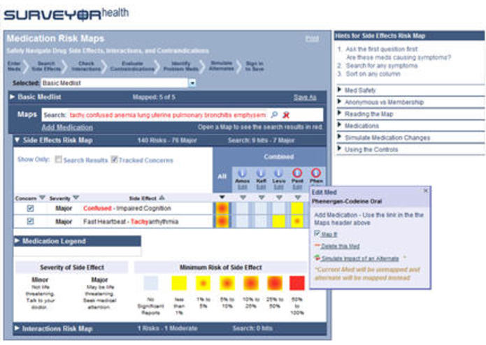 Medication Risk Maps for SMArt – screenshot 2