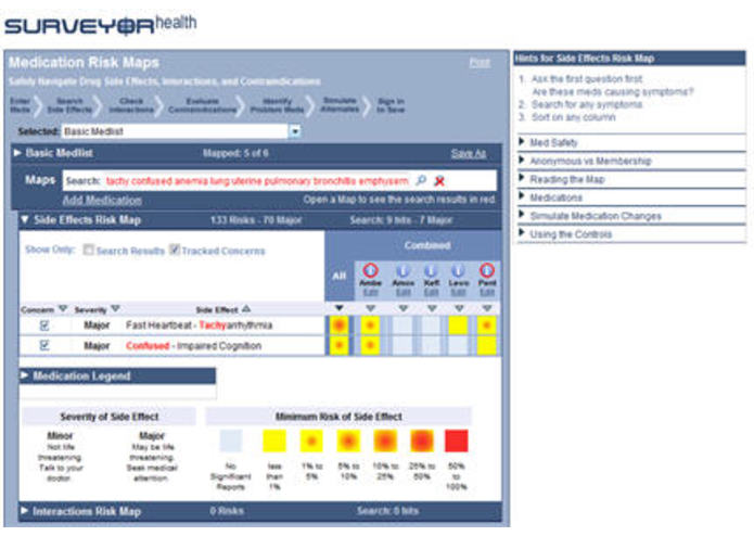 Medication Risk Maps for SMArt – screenshot 5