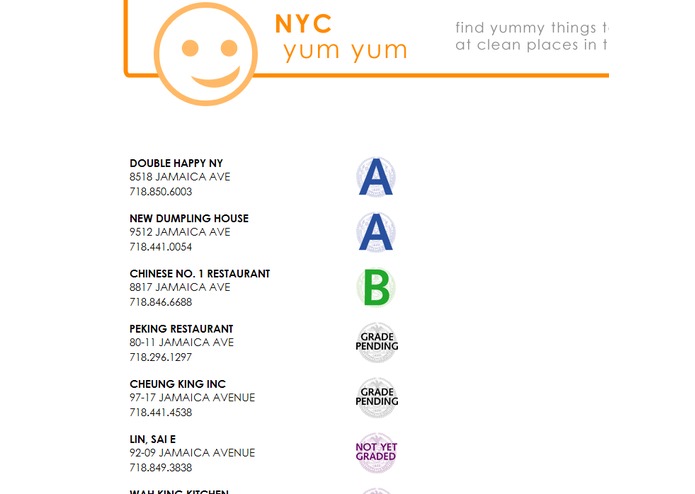 NYC yum yum – screenshot 2