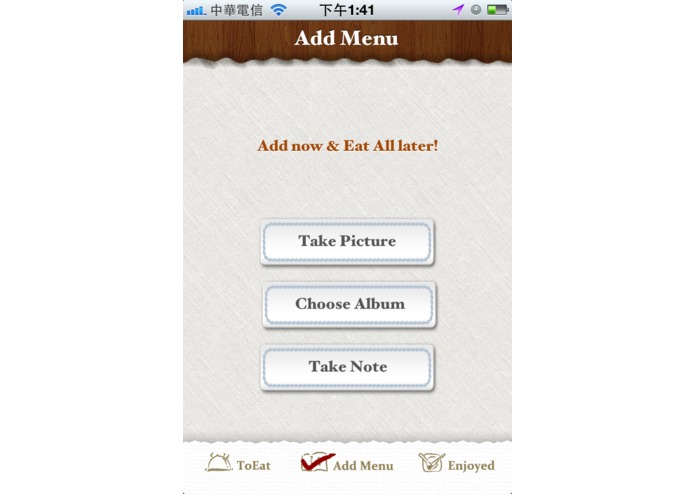 ToEatList – screenshot 4