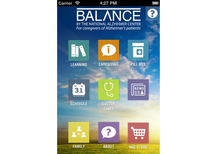 Balance for Alzheimer's Caregivers – screenshot 1