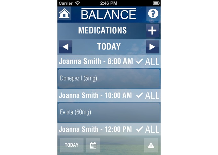 Balance for Alzheimer's Caregivers – screenshot 2