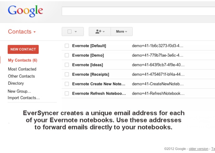 EverSyncer - Emailing to Evernote Made Easy – screenshot 3