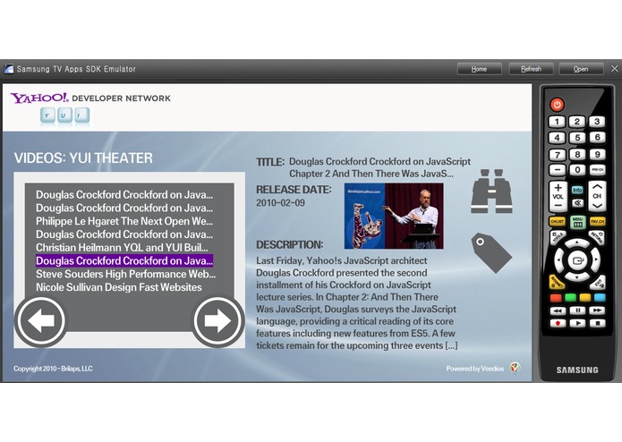 Yahoo! YUI Theater – screenshot 1