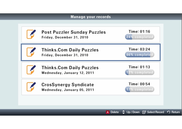 Daily Crossword – screenshot 2