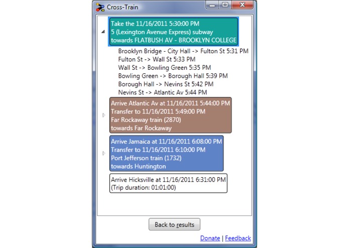 Cross-Train NYC – screenshot 4