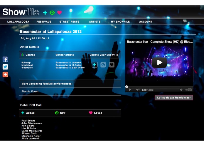 Showfile – screenshot 4