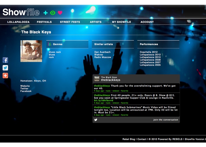 Showfile – screenshot 5