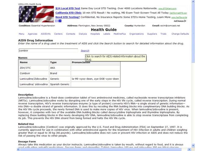 HealthGuide – screenshot 1