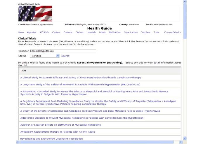 HealthGuide – screenshot 2