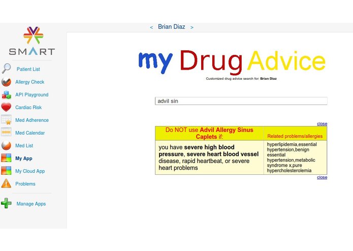 MyDrugAdvice – screenshot 2