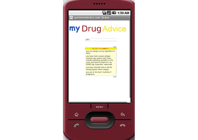 MyDrugAdvice – screenshot 4