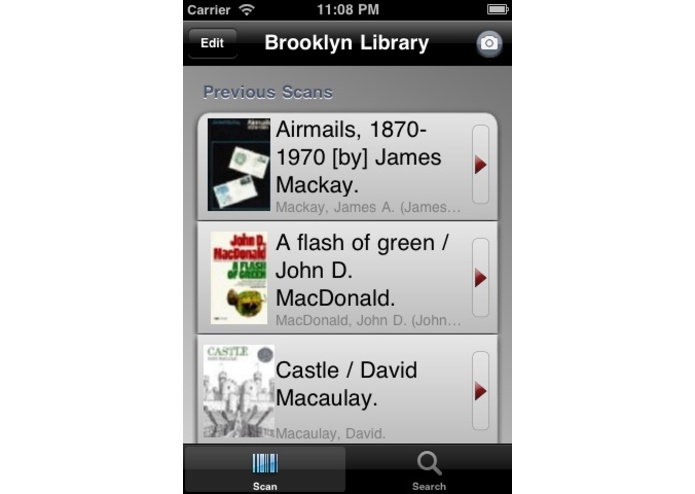 Brooklyn Public Library iPhone Application – screenshot 2