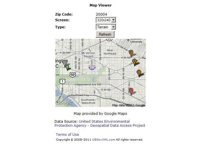 EPA Sites – screenshot 3