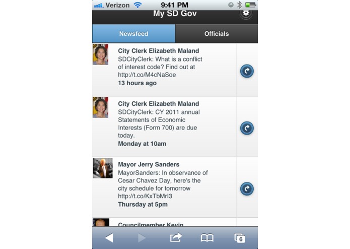 My SD Gov – screenshot 1