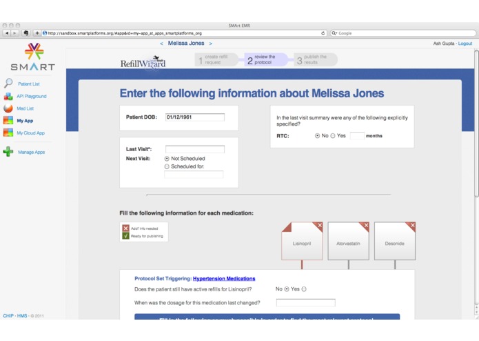 HealthFinch RefillWizard – screenshot 2