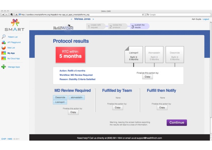 HealthFinch RefillWizard – screenshot 4