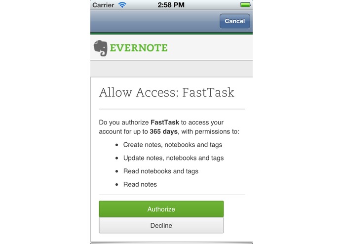 FastTask – screenshot 4