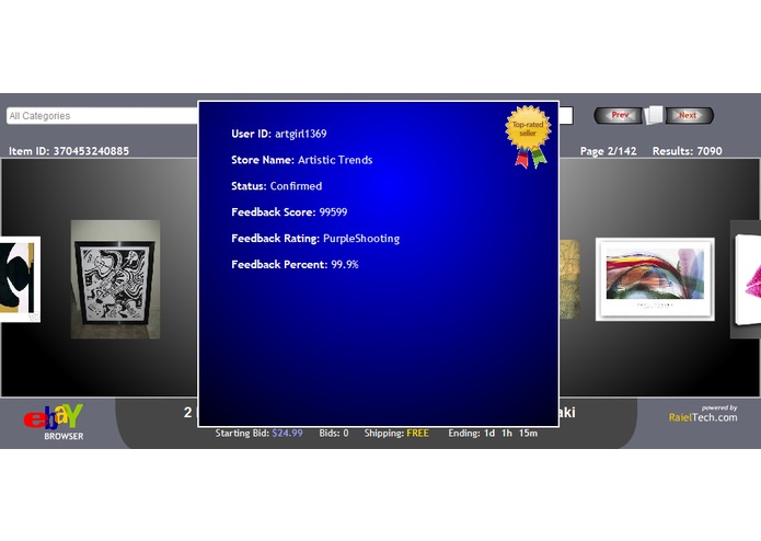 eBay Browser – screenshot 3