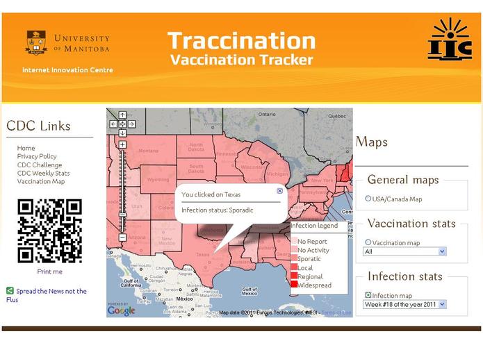 Traccination: Tracking Influenza Vaccinations  – screenshot 3