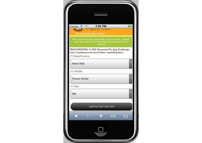 Traccination: Tracking Influenza Vaccinations  – screenshot 5