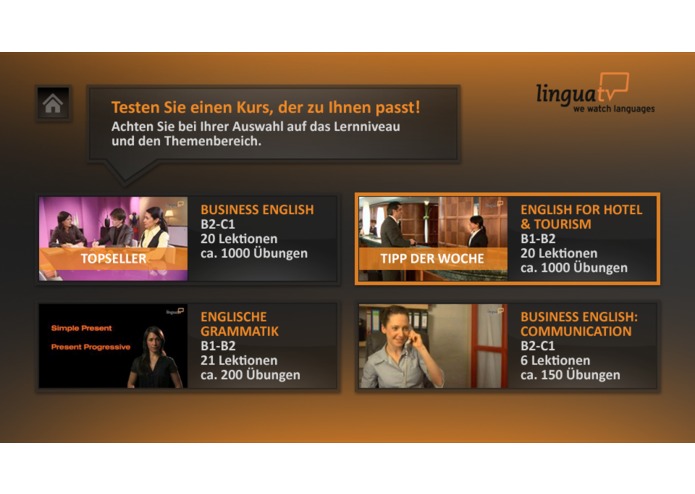 LinguaTV – screenshot 2