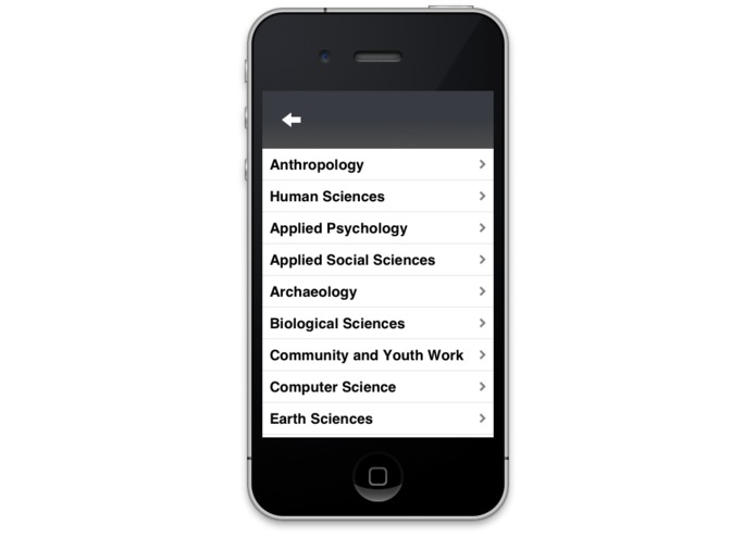 Prifysgol Mobile – screenshot 3