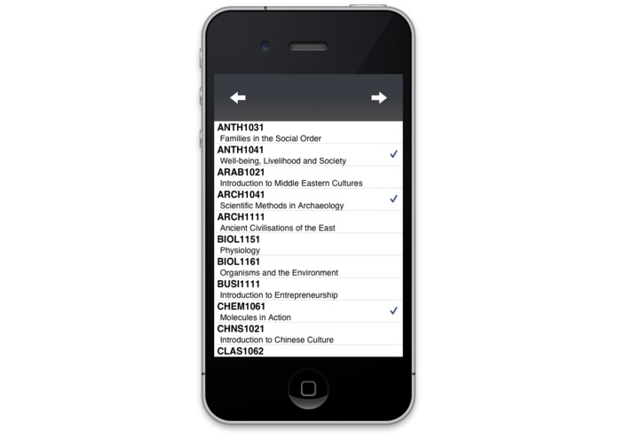 Prifysgol Mobile – screenshot 5