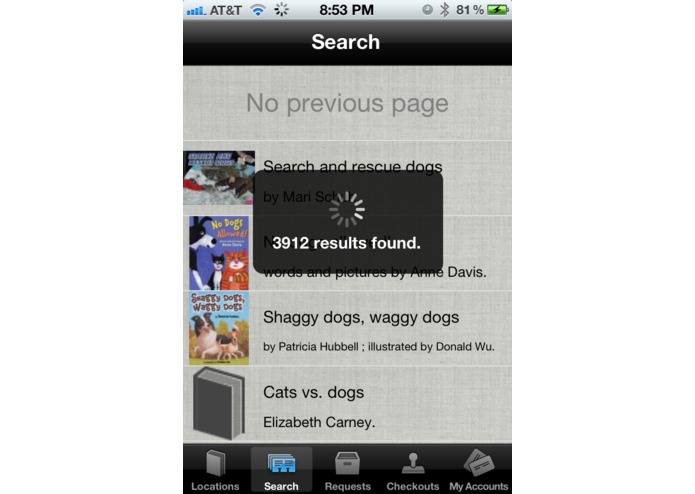 San Diego County Library – screenshot 2