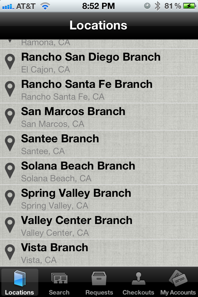 San Diego County Library Devpost