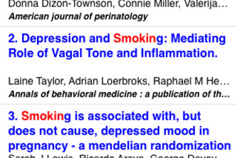 Instant PubMed on Mobile Phones