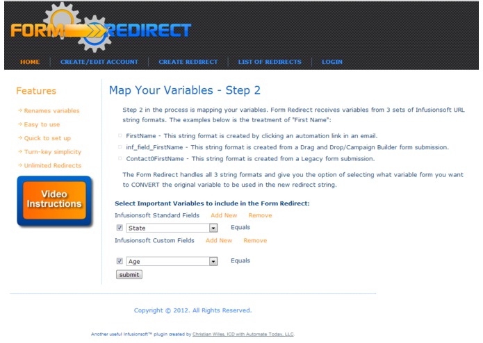Form Redirect – screenshot 3