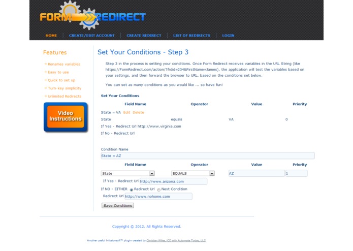 Form Redirect – screenshot 4