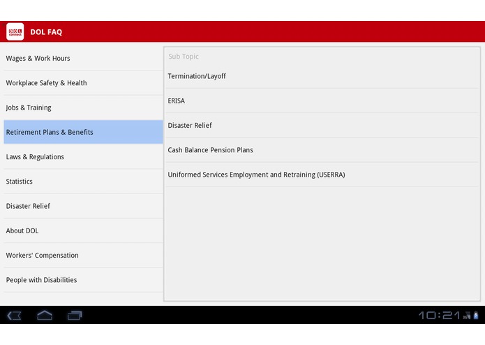 DOL Connect – screenshot 5