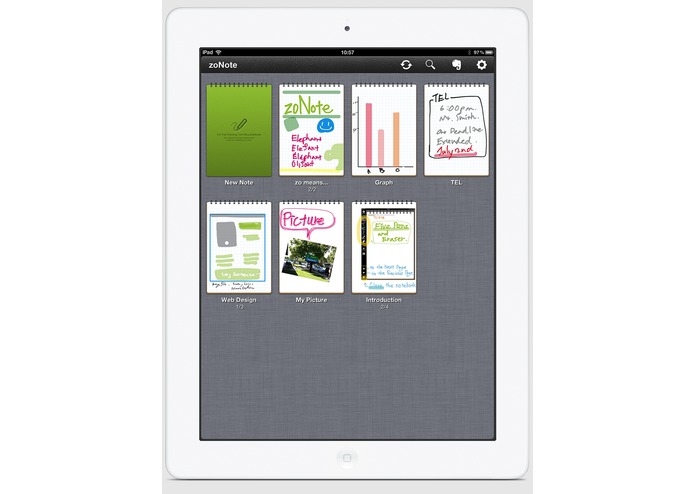zoNote – screenshot 1