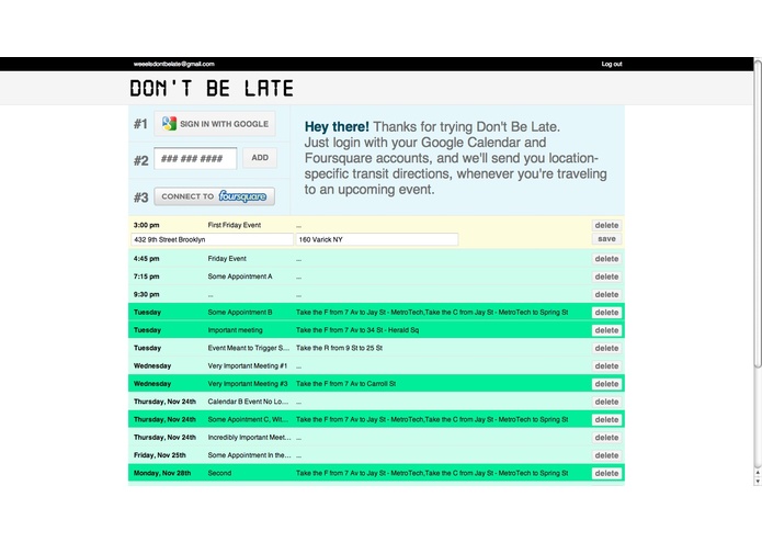 Don't Be Late – screenshot 2